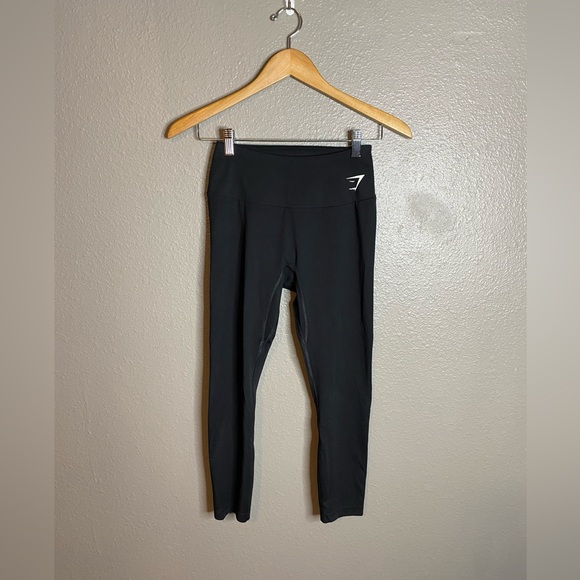 Gymshark High-Waisted Black Leggings‎ - Picture 1 of 3